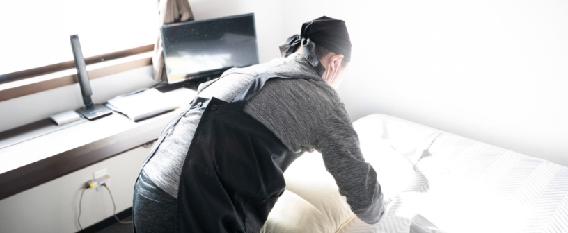 ホテルの清掃のイメージ写真